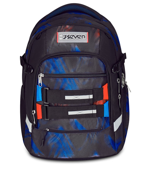 Seven® UPDOWN TWICE SCHULRUCKSACK - OPTICAL SHADE BOY - Default Title