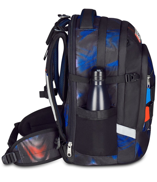 Seven® UPDOWN TWICE SCHULRUCKSACK - OPTICAL SHADE BOY
