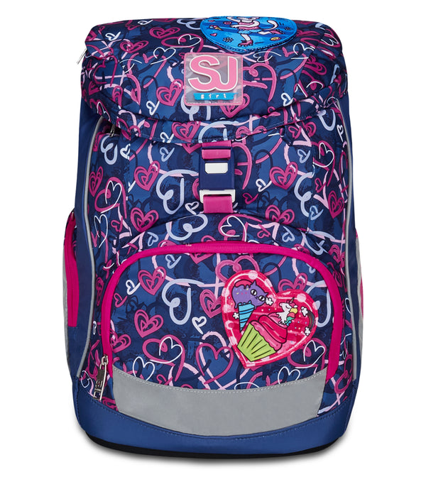 RUCKSACK UPDOWN SOFT - DOODLE HEART