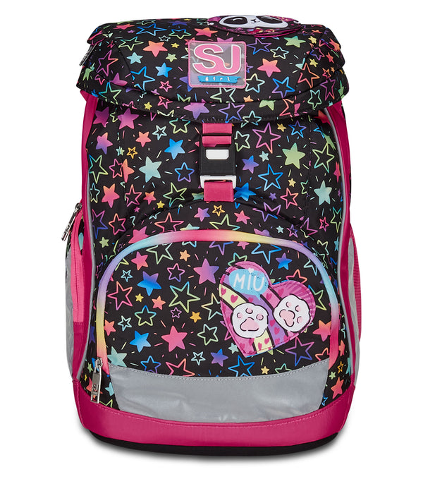 RUCKSACK UPDOWN SOFT - COLORFUL PANDA