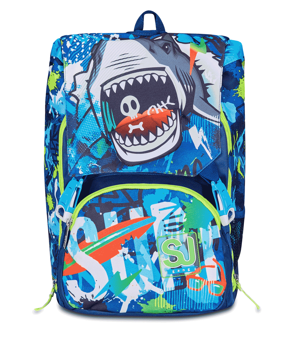 EXPANDABLE BACKPACK BIG SHARKSTORY |ZAINO ESTENSIBILE BIG Seven