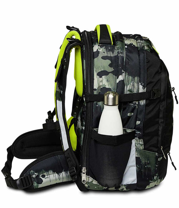 Seven® UPDOWN TWICE SCHULRUCKSACK - GREENISH WILD