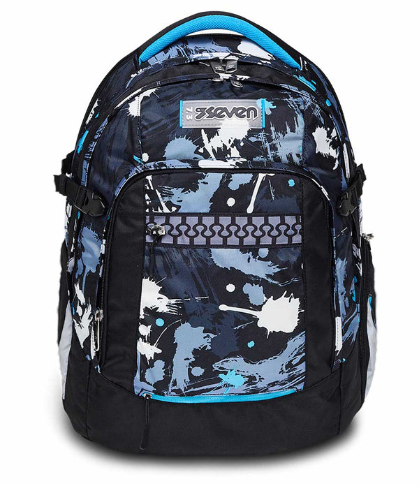 Seven® UPDOWN TWICE SCHULRUCKSACK - HUE STAINS - Default Title