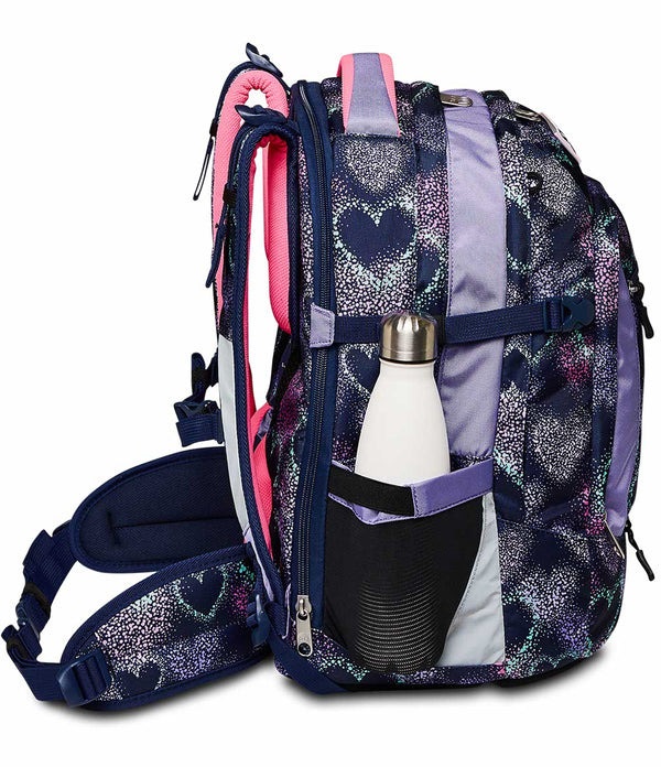 Seven® UPDOWN TWICE SCHULRUCKSACK - SHADING HEART