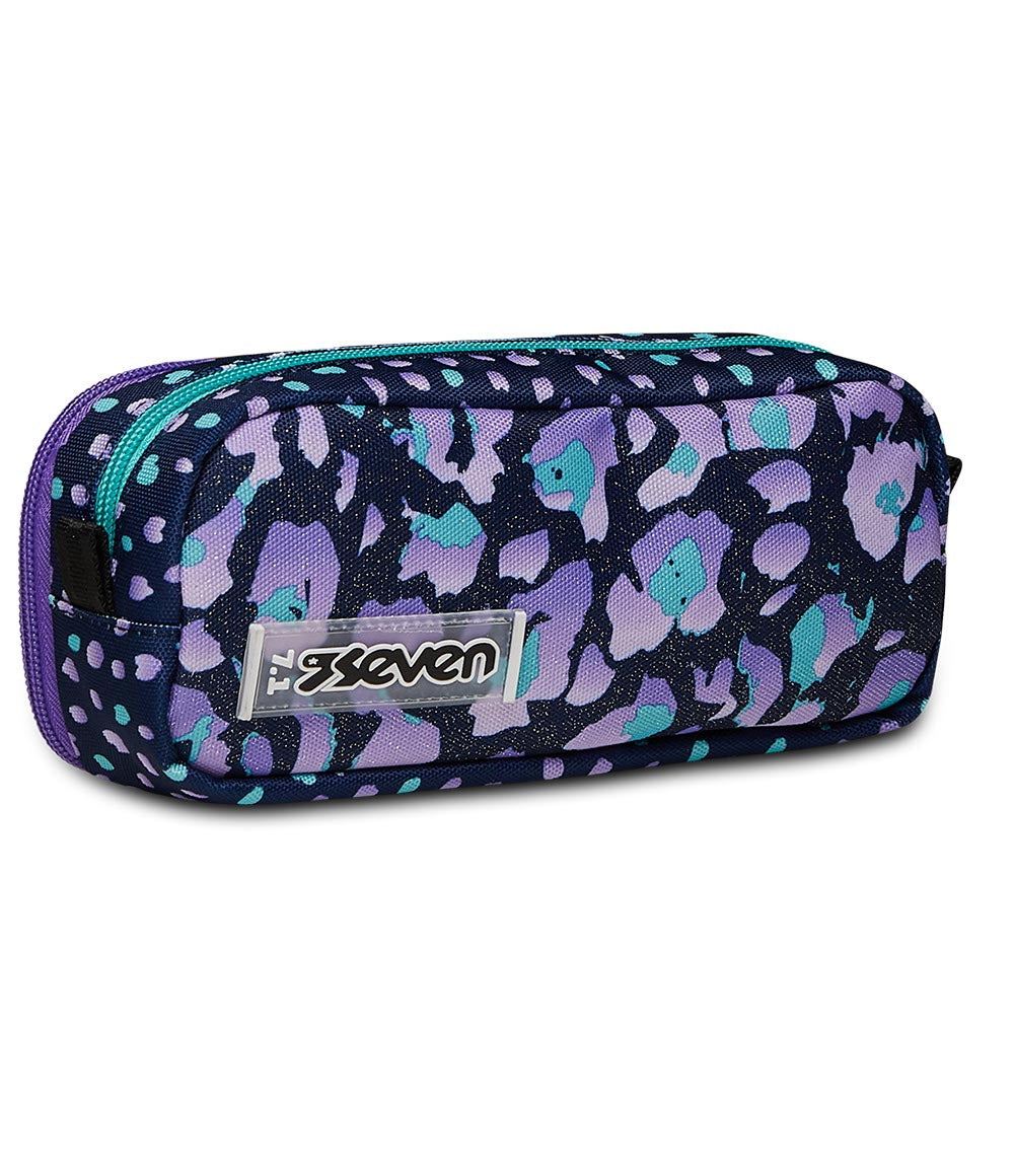 Seven® DOUBLE PENCIL BAG ZIPLY |PORTAPENNE DOPPIO Seven