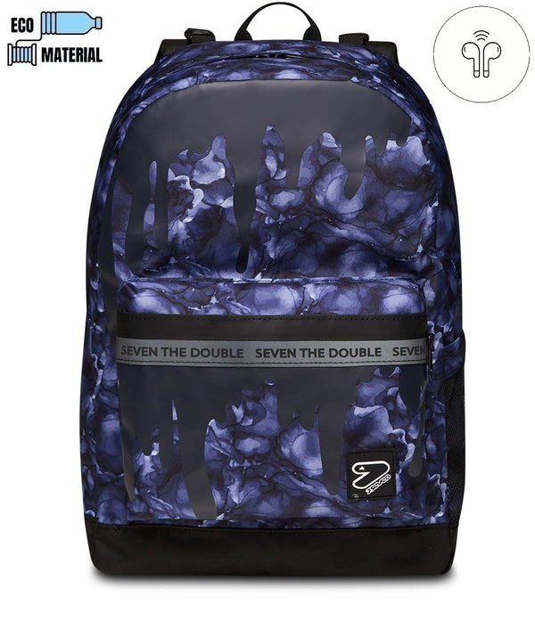 Seven® THE DOUBLE WENDE-RUCKSACK MIT KOPFHÖRERN! EARPHONES - Default Title