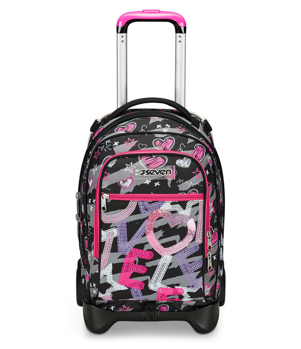 Seven® JACK TROLLEY 2 RÄDER - DRAFT HEART - Default Title