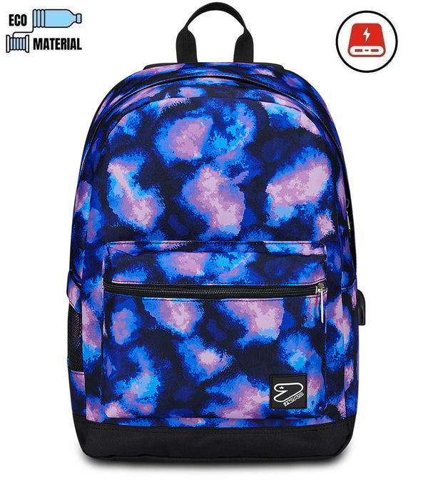 Seven® THE DOUBLE PRO ERWEITERBARER RUCKSACK MIT POWERBANK - Default Title