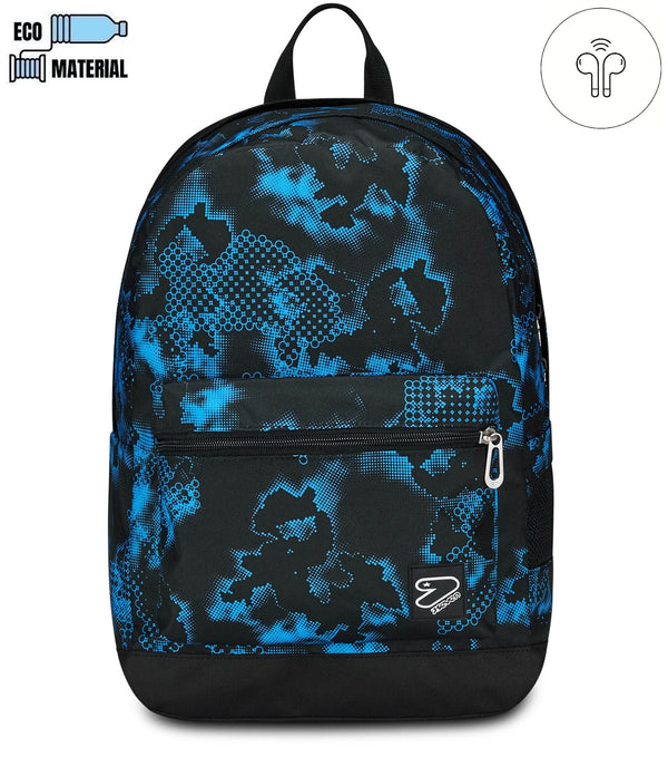 Seven® THE DOUBLE RUCKSACK MIT IN-EAR KOPFHÖRERN - THE DOUBLE PIXELSPHERE - Default Title
