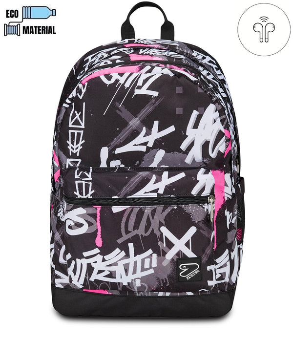 Seven® THE DOUBLE PRO XXL REVERSIBLE DETACH - RUCKSACK MIT IN-EAR KOPFHÖRERN - Default Title