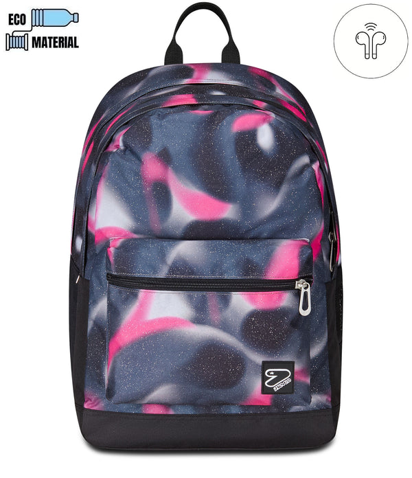 Seven® THE DOUBLE PRO XXL REVERSIBLE DETACH - BACKPACK WITH EARPHONES WIRELESS - Default Title