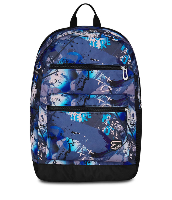 Seven® WENDE-RUCKSACK mit Kopfhörern- DARK SPOTS - Default Title