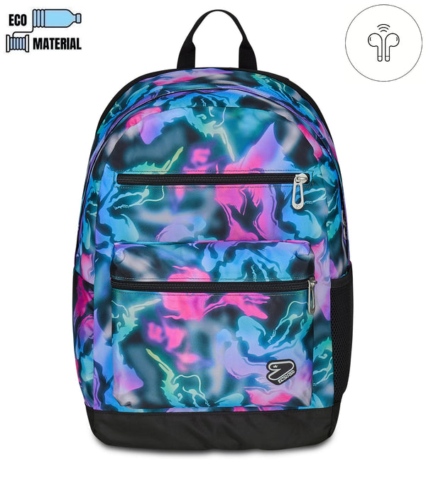 Seven® WENDE-RUCKSACK mit Kopfhörern - INSIDE ROCK - Default Title