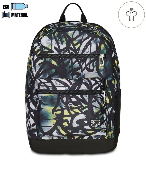 Seven® WENDE-RUCKSACK mit Kopfhörern - DIM PAINT - Default Title
