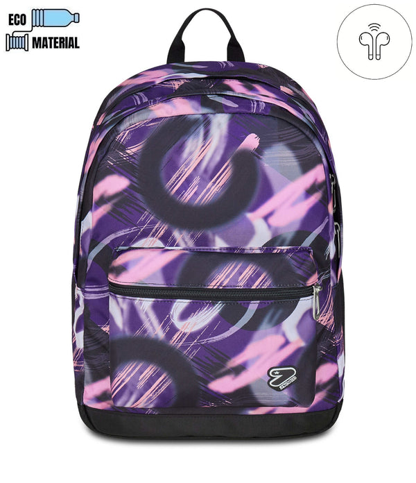 Seven® PRO XXL THE DOUBLE-RUCKSACK mit Kopfhörern - Default Title