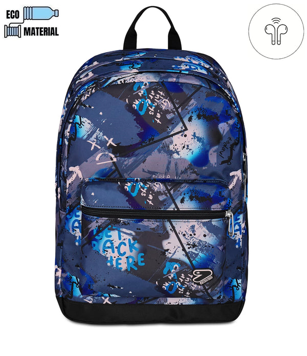 Seven® PRO XXL THE DOUBLE-RUCKSACK mit Kopfhörern - Default Title