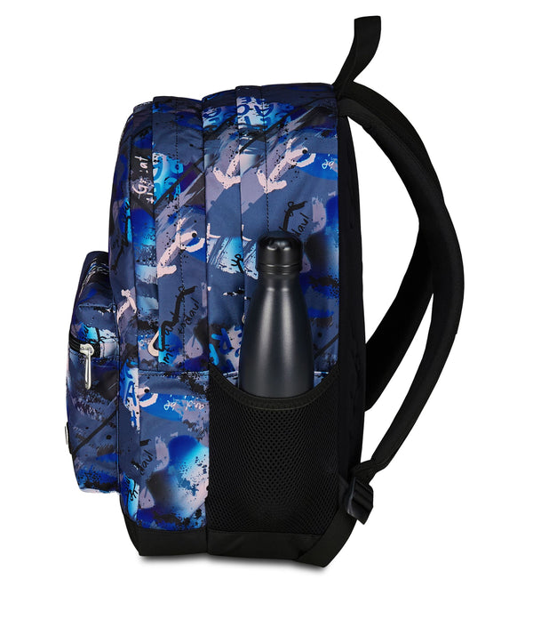 Seven® PRO XXL THE DOUBLE-RUCKSACK mit Kopfhörern