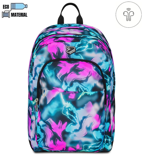 Seven® PRO XXL DETACH THE DOUBLE-RUCKSACK mit Kopfhörern - Default Title