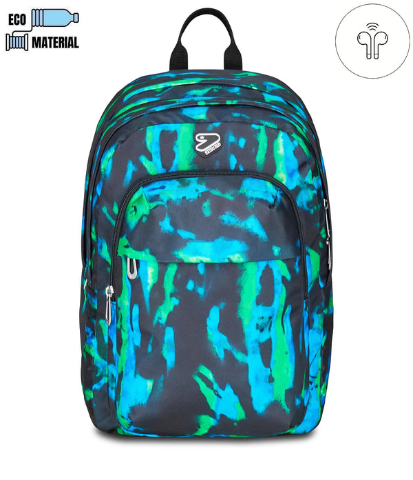 Seven® PRO XXL DETACH THE DOUBLE-RUCKSACK mit Kopfhörern - Default Title