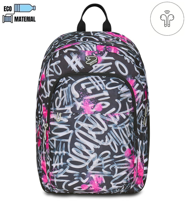 Seven® PRO XXL DETACH THE DOUBLE-RUCKSACK mit Kopfhörern - Default Title