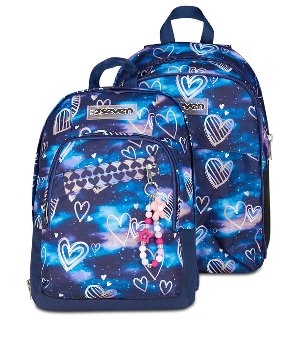Seven® DUAL DETACH - GLOOMY HEART Rucksack