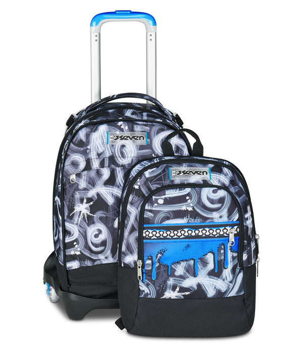 Seven® JACK 3 RÄDER DETACH - QUICK GRAFFITI BOY Trolley