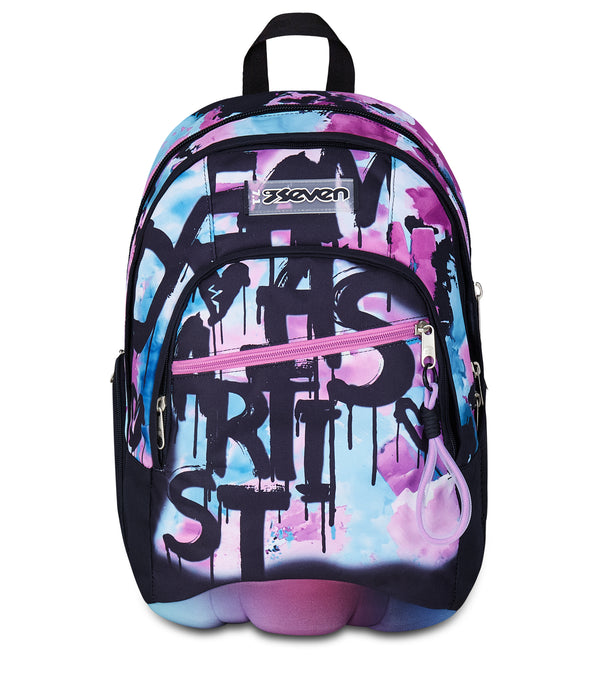 Seven® DUAL - QUICK GRAFFITI GIRL Rucksack - Default Title