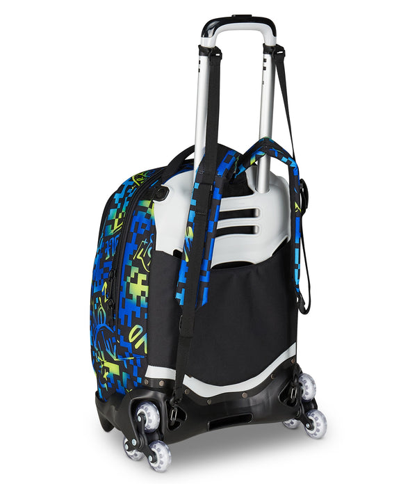 Seven® JACK 3 RÄDER - SCRIBBLED FLAME Trolley