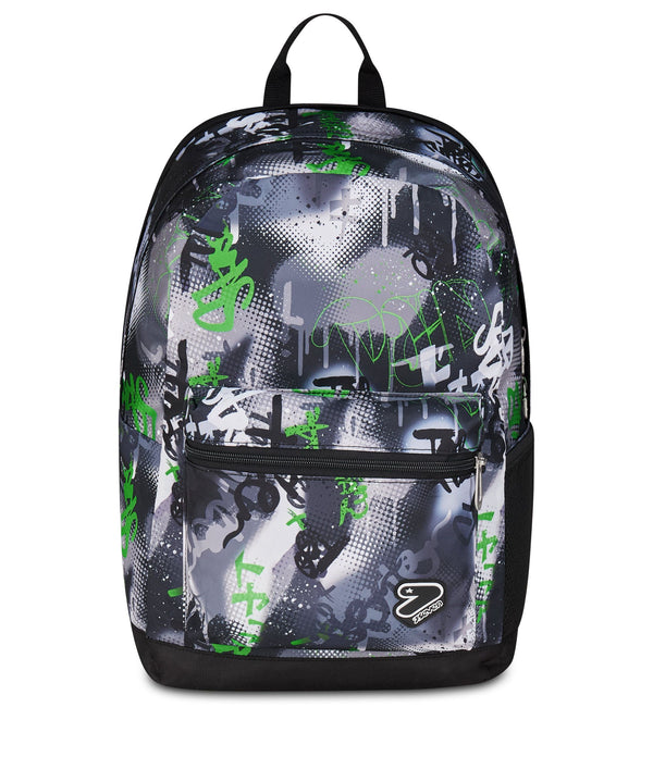 Seven® THE DOUBLE GRAY SHADOW NEW REVERSIBLE - BACKPACK WITH EARPHONES WIRELESS - Default Title