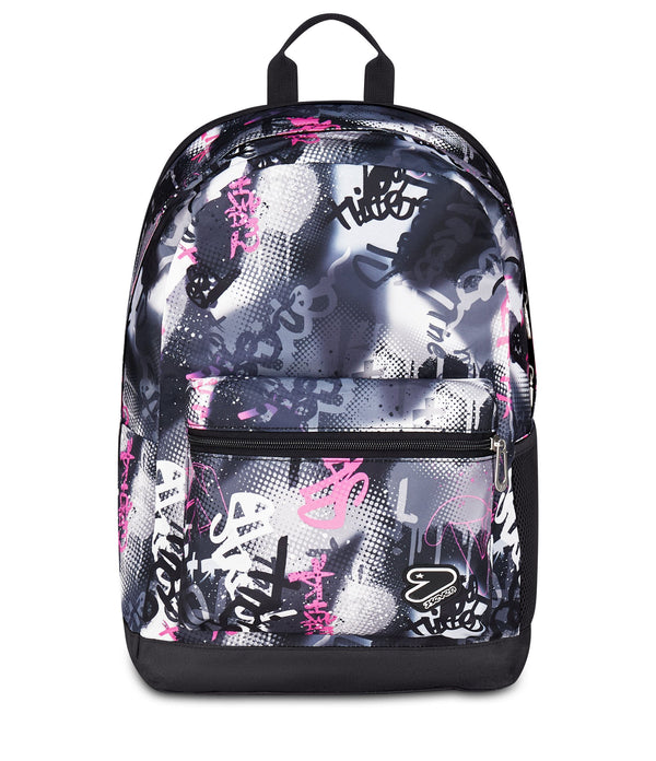 Seven® THE DOUBLE GRAY SHADOW NEW REVERSIBLE - BACKPACK WITH EARPHONES WIRELESS - Default Title
