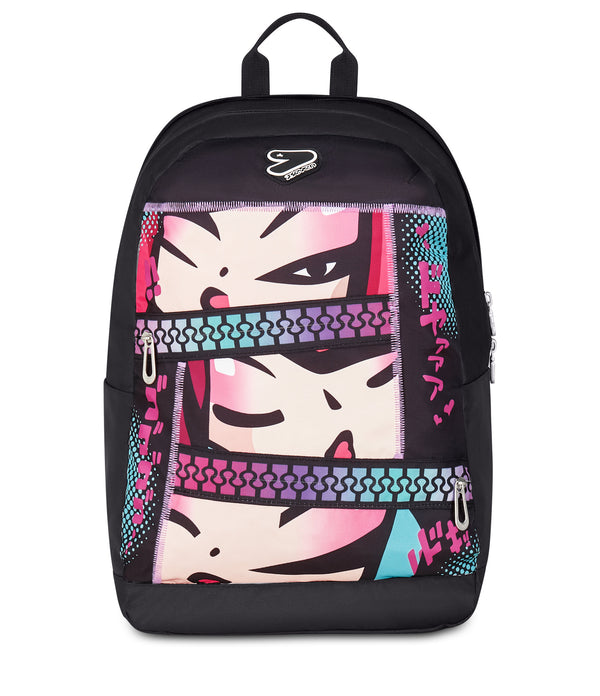 Seven® THE DOUBLE JAPAN MOOD NEW REVERSIBLE - BACKPACK WITH EARPHONES WIRELESS