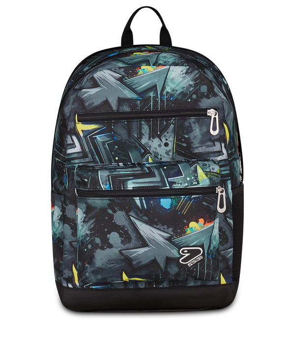 Seven® THE DOUBLE REVERSIBLE BACKPACK WITH WIRELESS EARPHONES - COLOR ESCAPE - Default Title