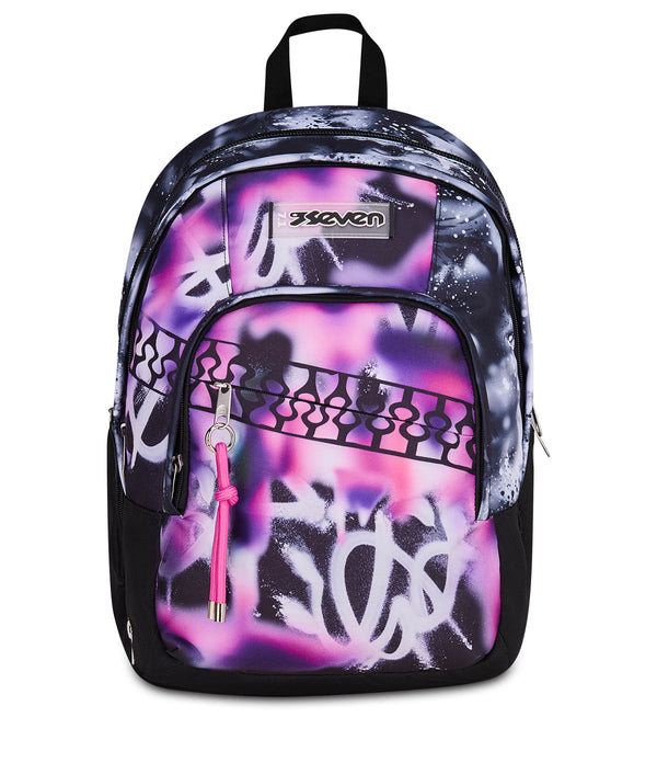 Seven® DUAL DETACH BACKPACK - BUZZY NOTE GIRL - Default Title