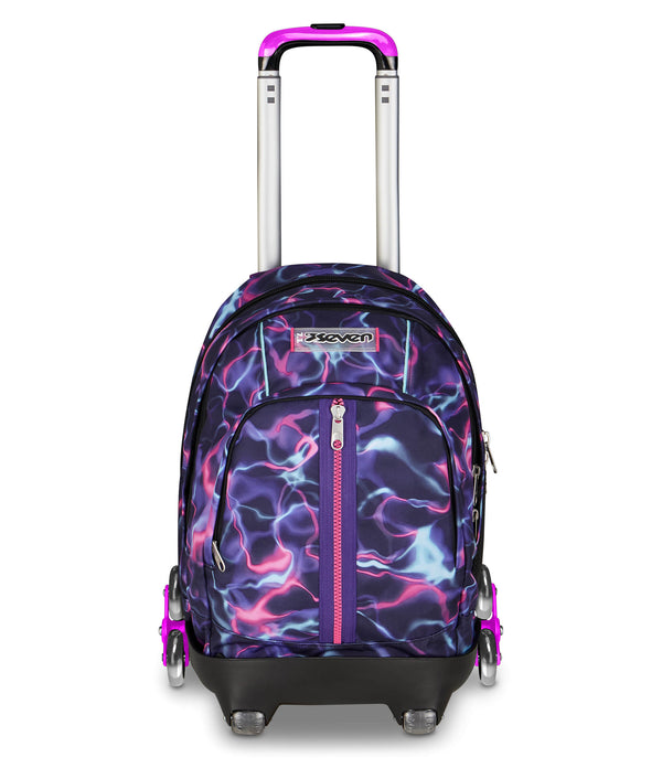 Seven® COMBY TROLLEY 8 WHEELS - ELECTRICVIBE GIRL - Default Title