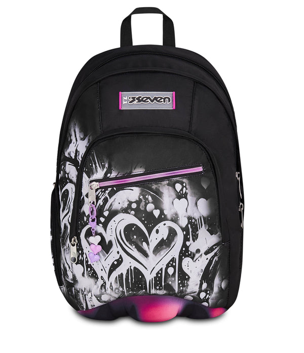 Seven® DUAL BACKPACK - PLUMPY LINE GIRL - Default Title