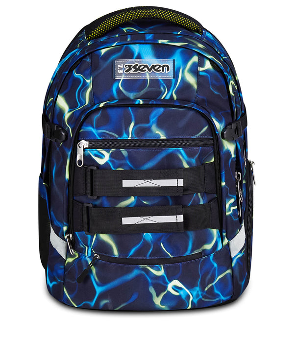 Seven® UPDOWN TWICE SCHOOL BACKPACK - ELECTRICVIBE BOY - Default Title