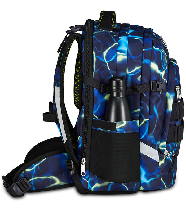 Seven® UPDOWN TWICE SCHOOL BACKPACK - ELECTRICVIBE BOY
