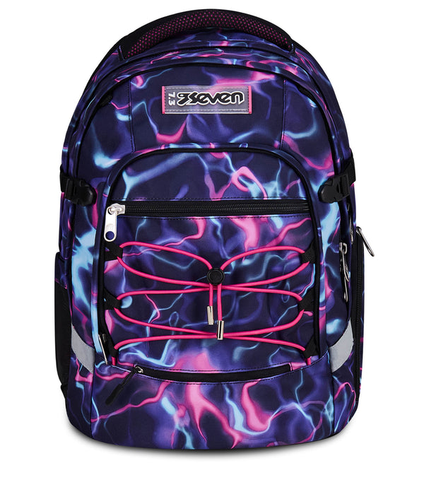 Seven® UPDOWN TWICE SCHOOL BACKPACK - ELECTRICVIBE GIRL - Default Title