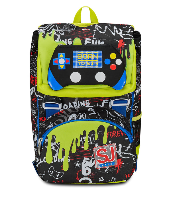 ERWEITERBARER RUCKSACK BIG - BORN TO FUN - Default Title