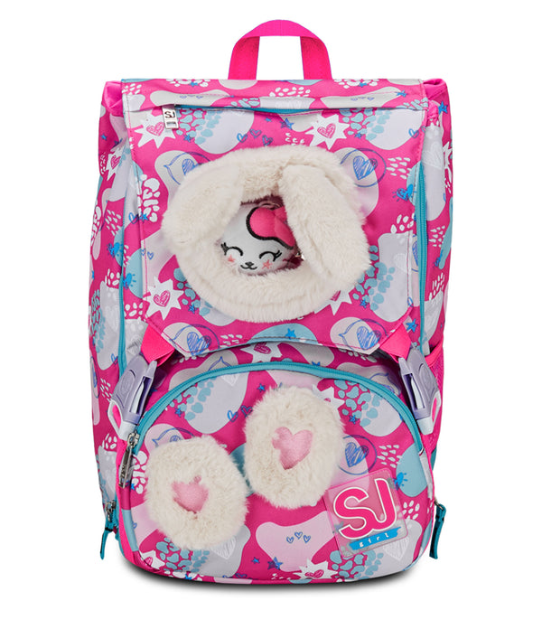 ERWEITERBARER RUCKSACK BIG - PINKFUR