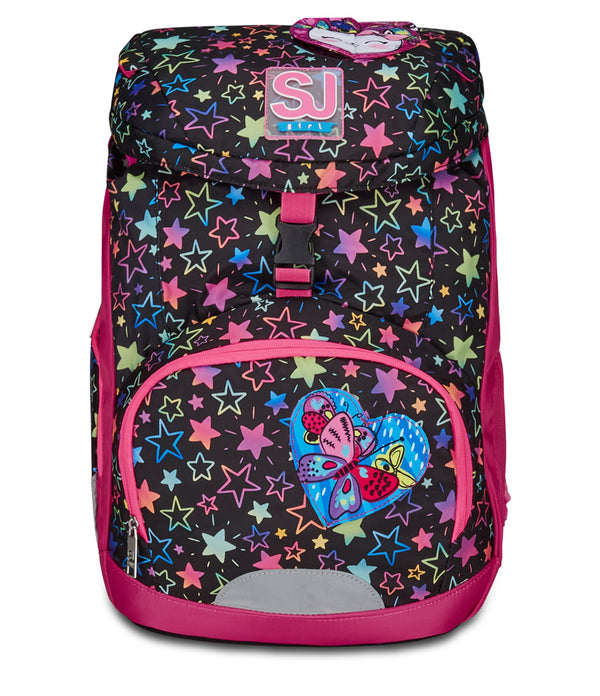 RUCKSACK SOFT PLUS - COLORFUL PANDA