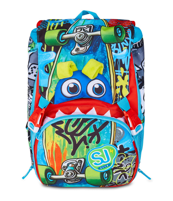EXPANDABLE BACKPACK BIG - SHARKY SKATE - Default Title