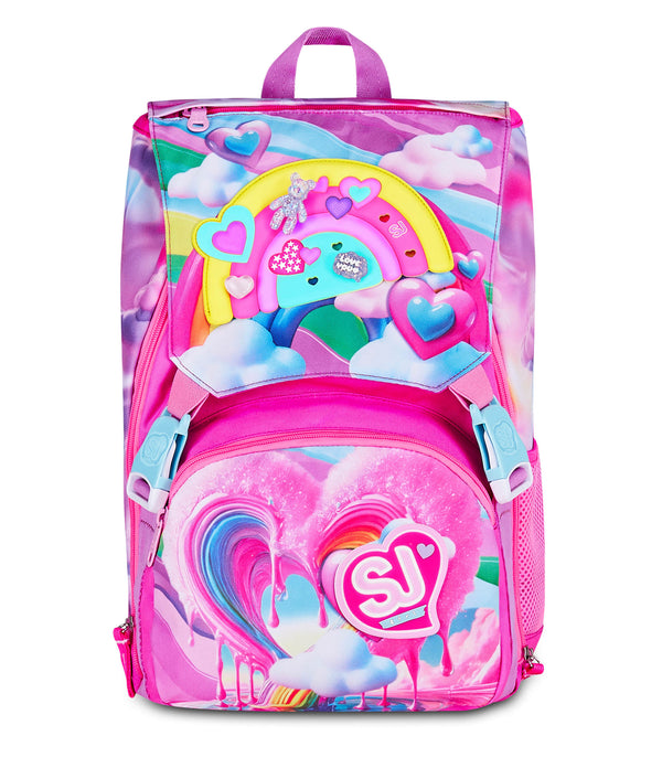 EXPANDABLE BACKPACK BIG - JOYFUL PINS GIRL - Default Title