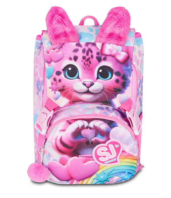 EXPANDABLE BACKPACK BIG - HEART BUDDY GIRL