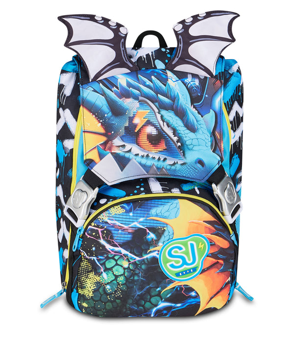 EXPANDABLE BACKPACK BIG - METAL DRAGON BOY
