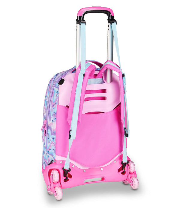 TROLLEY JACK 8 WHEELS - GLOW LED UNICORN GIRL
