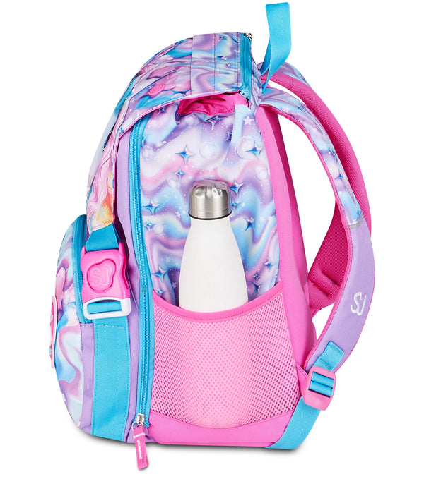 EXPANDABLE BACKPACK BIG - LED UNICORN GIRL