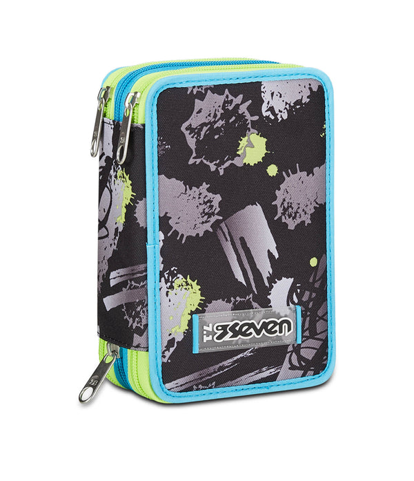 Seven® 3 ZIP PENCIL CASE - FEELING ME - Default Title