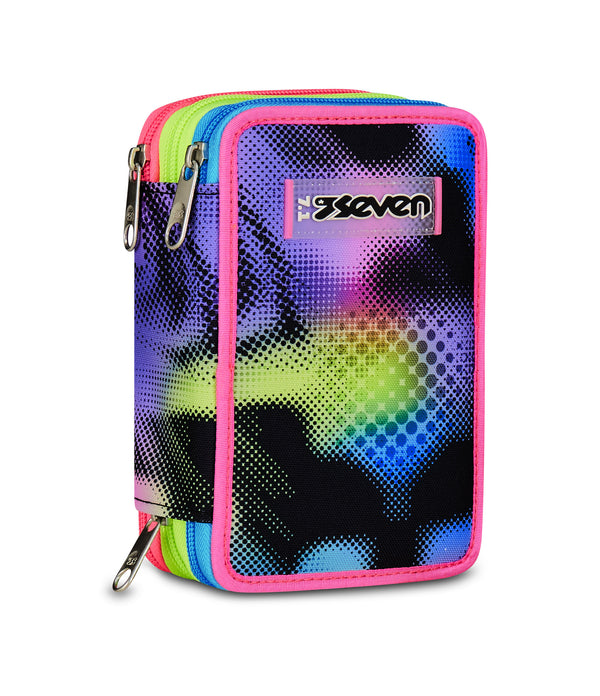 Seven® 3 ZIP PENCIL CASE - WRITE DOWN   - Default Title