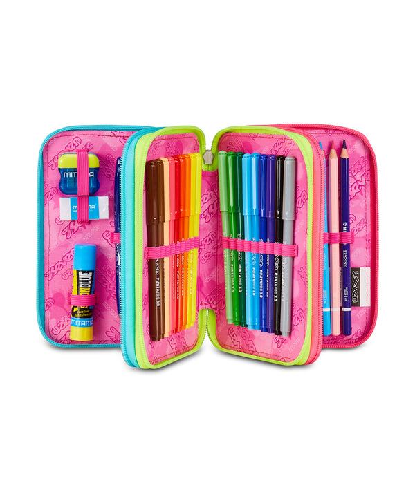 Seven® 3 ZIP PENCIL CASE - WRITE DOWN  